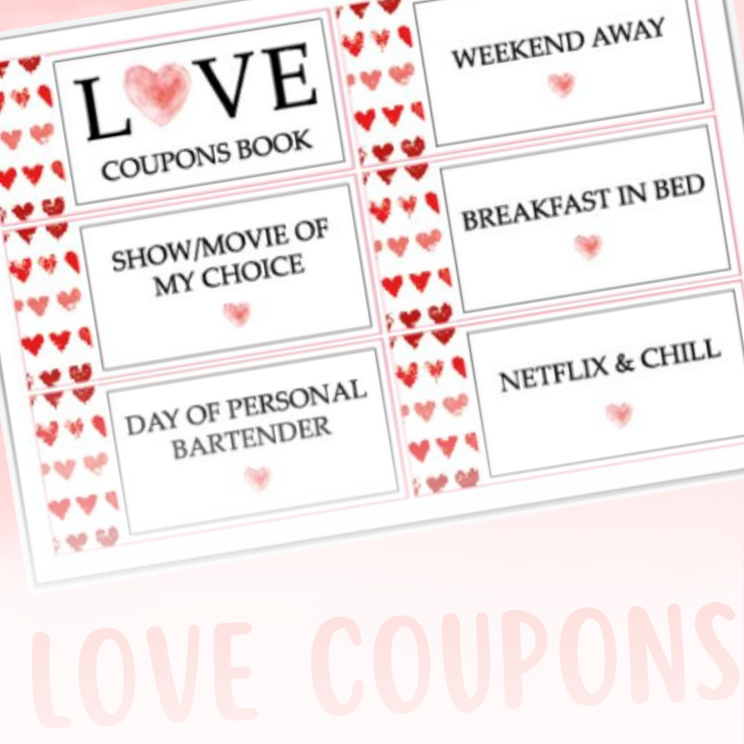 Love Coupons (Instant Download)