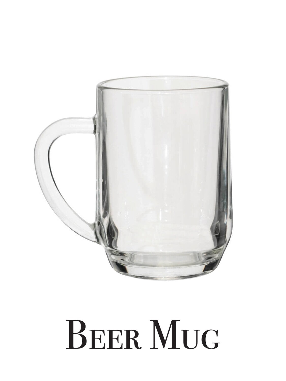 Personalised Wedding Beer Glass