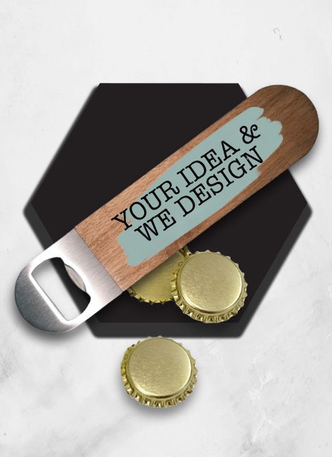 Personalised Wood Bottle Opener