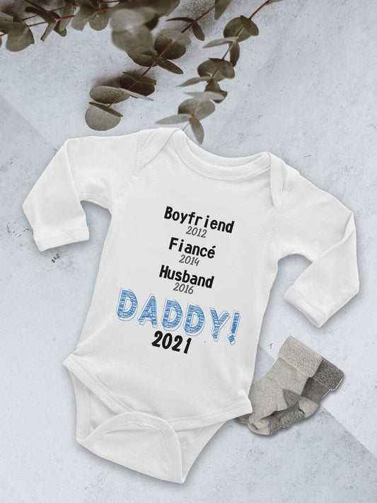 Personalised Pregnancy Announcement Onesies