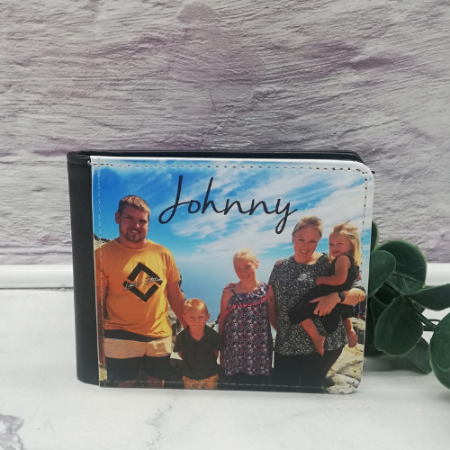 Personalised Mens Photo Wallet