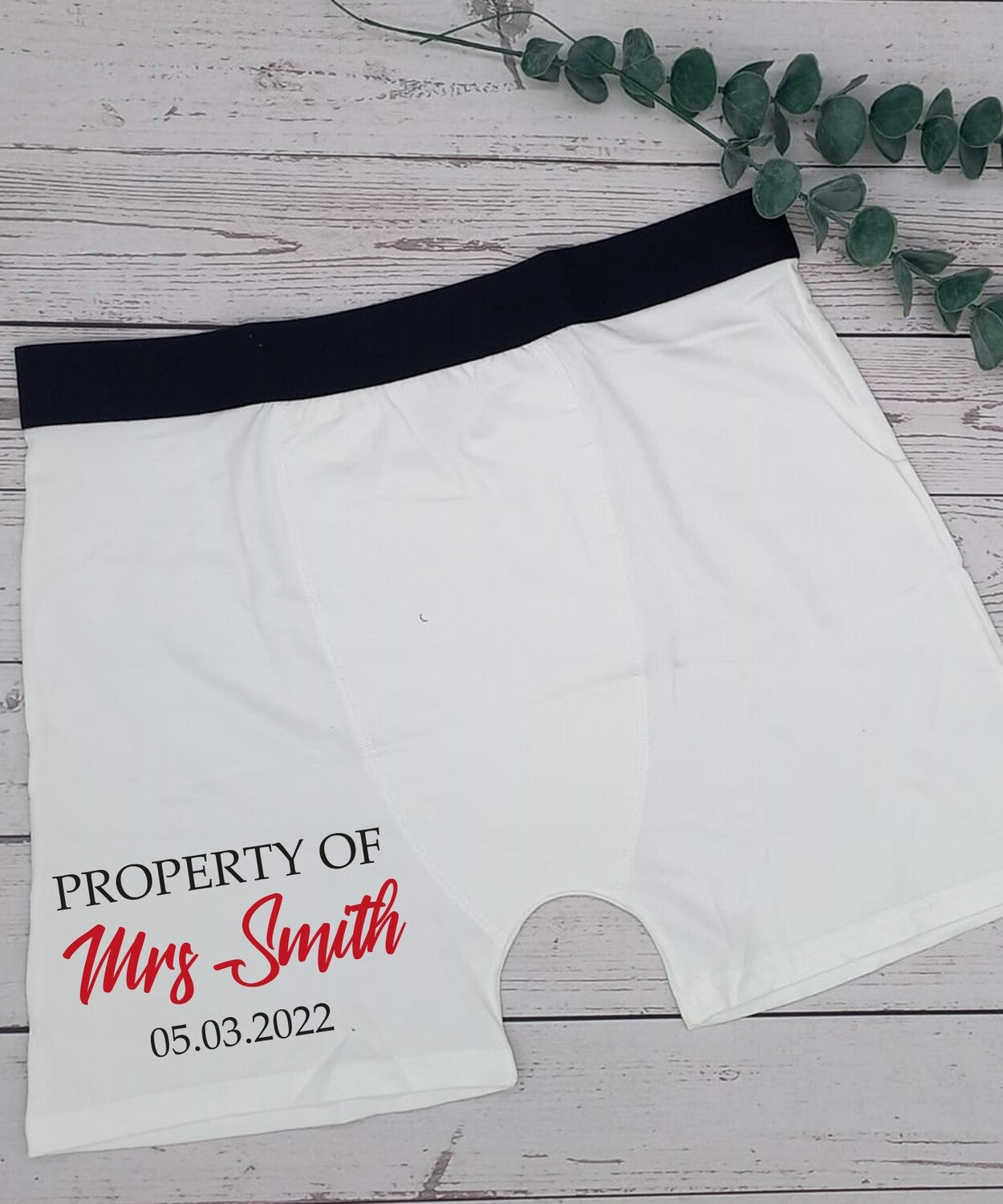 Personalised Fun Mens Underwear