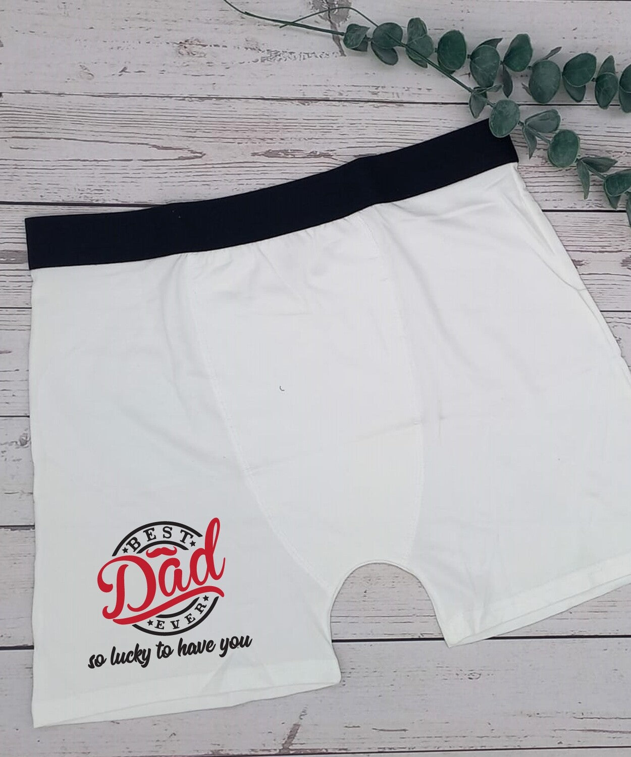 Personalised Mens Underwear for Dad