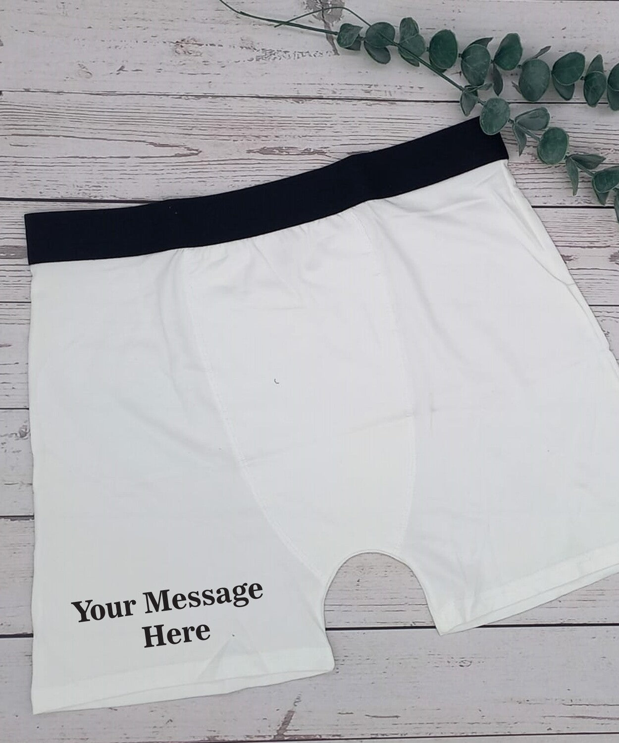 Personalised Mens Underwear for Dad
