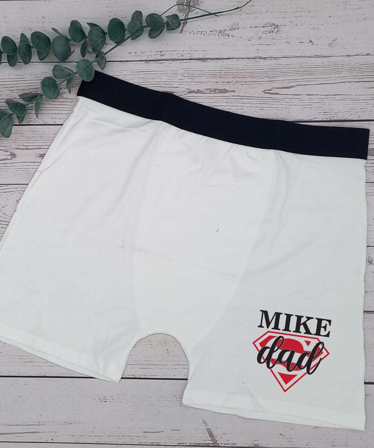 Personalised Mens Underwear for Dad