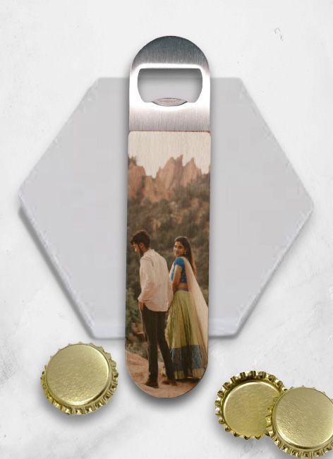 Personalised Wood Bottle Opener