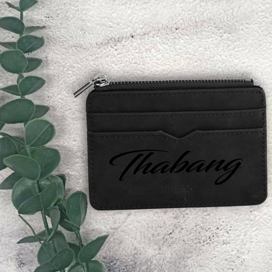 Personalised Card Holder from Happy Look | South Africa – Compact and functional with a stylish name engraving. Perfect for everyday use and customisable with any name. A thoughtful gift that brings joy and lasting memories. Shop now!
