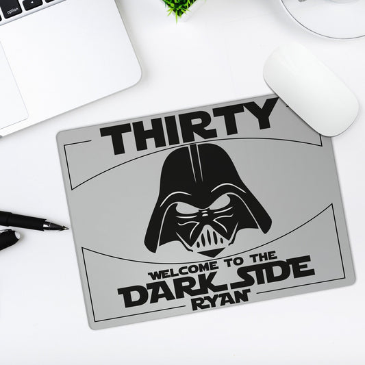 Personalised Darth Vader Mouse Pad from Happy Look | South Africa – Unique birthday gift idea featuring a iconic Star Wars character. Perfect for birthdays and customisable with a name or special message. A thoughtful gift that brings joy and lasting memories. Shop now!