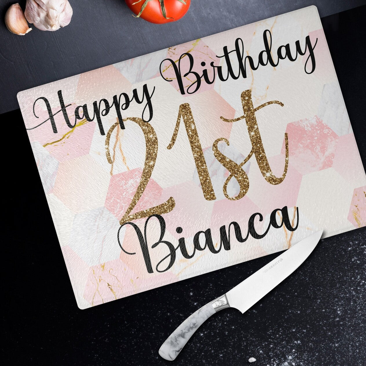 Glass Chopping Board For Her