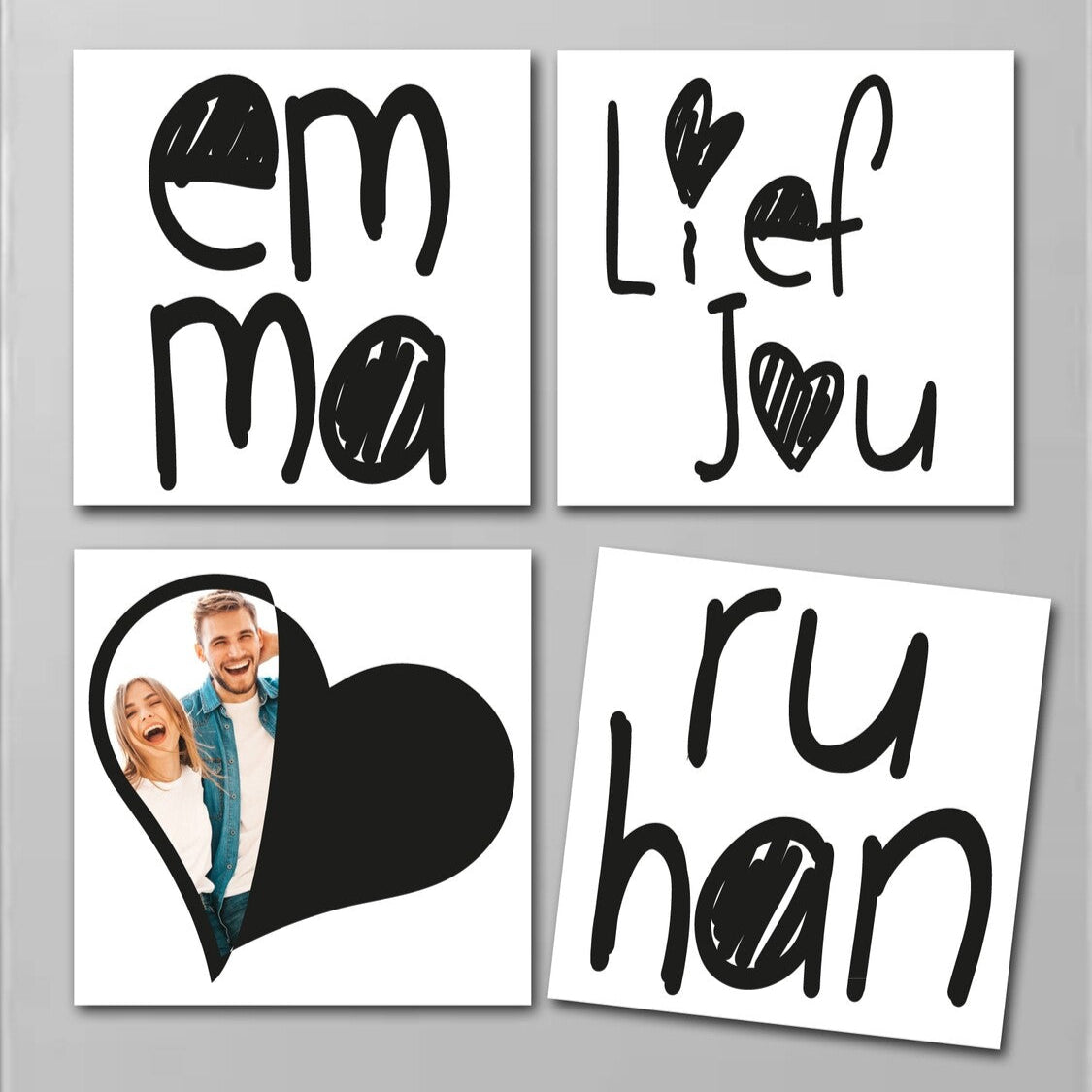  Personalised Fridge Magnets from Happy Look | South Africa – Playful handwritten names and phrases. Perfect for birthdays and customizable with personal messages. A thoughtful gift that brings joy and lasting memories. Shop now!