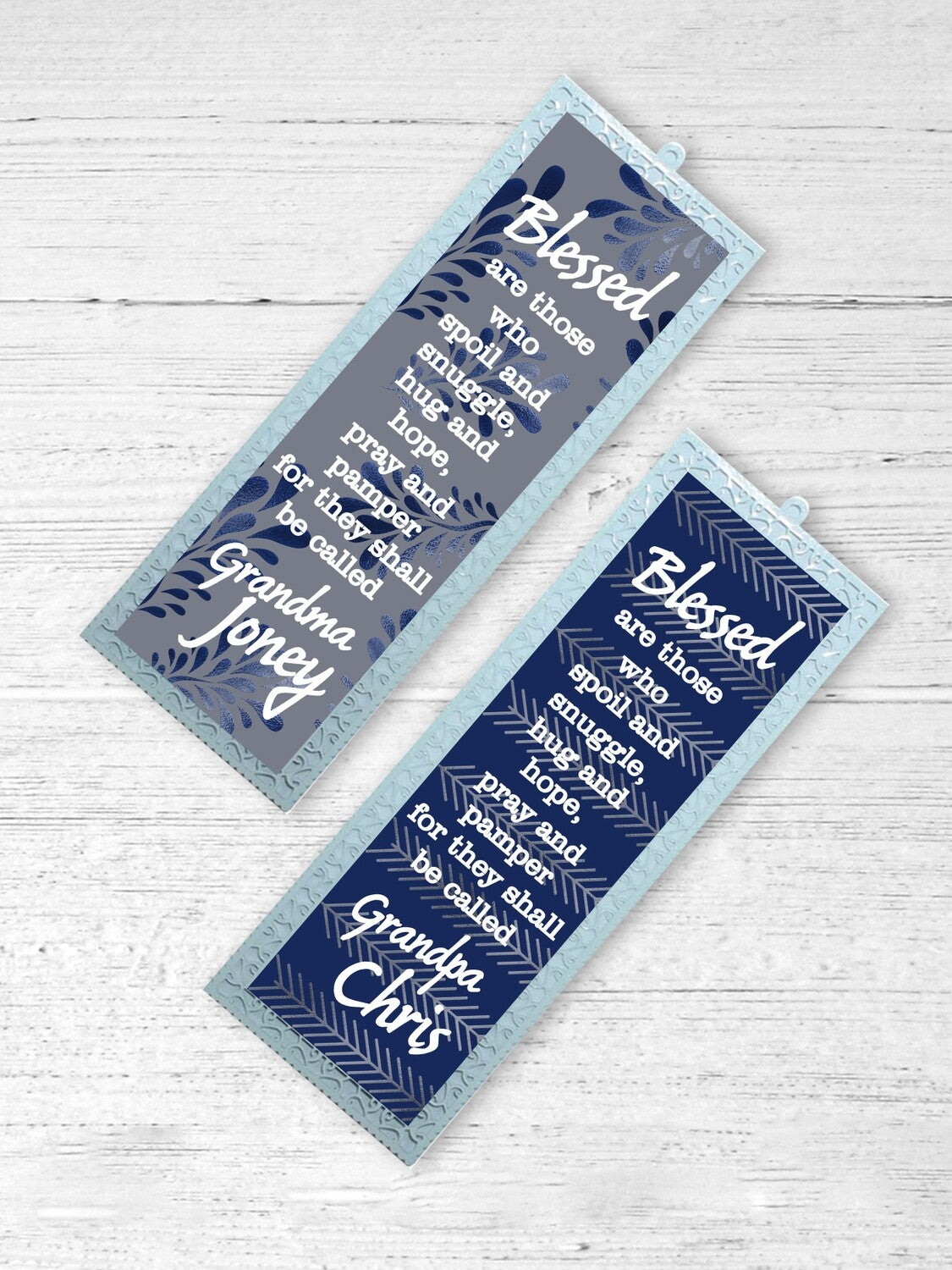Personalised Metal Bookmark