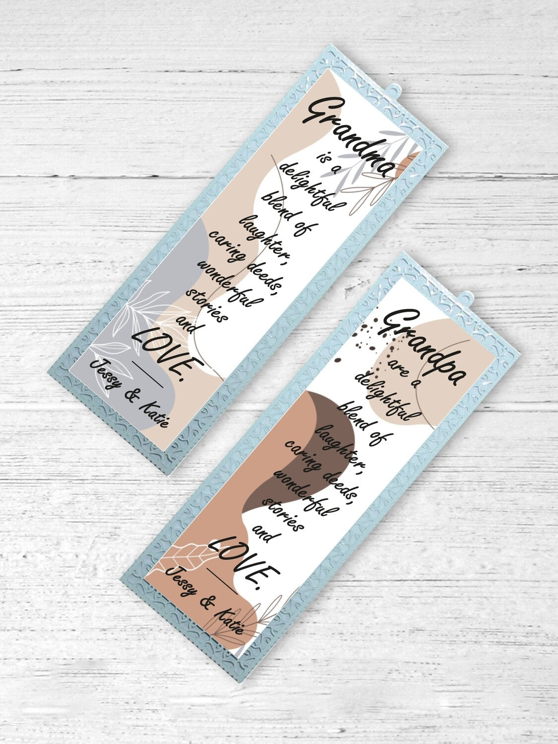 Personalised Metal Bookmark