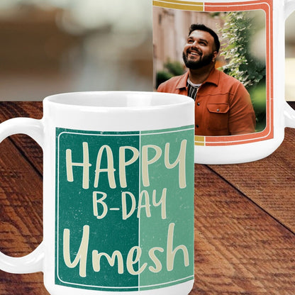 Personalised Birthday Mug from Happy Look | South Africa – Features a fun design for celebrating birthdays. Perfect for birthday celebrations and customisable with a personal message. A thoughtful gift that brings joy and lasting memories. Shop now!