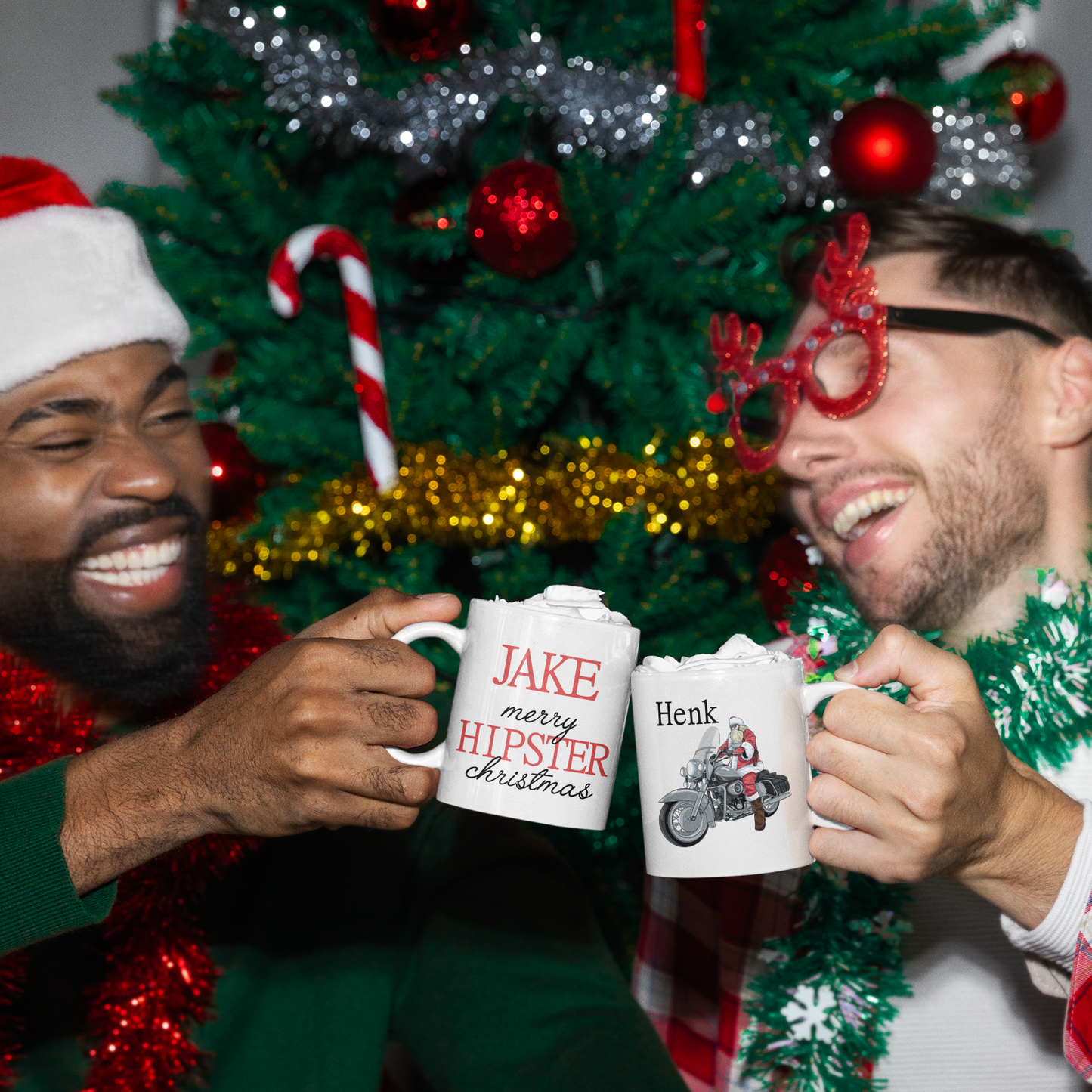 "Match my Tshirt"- Personalised Christmas Mug