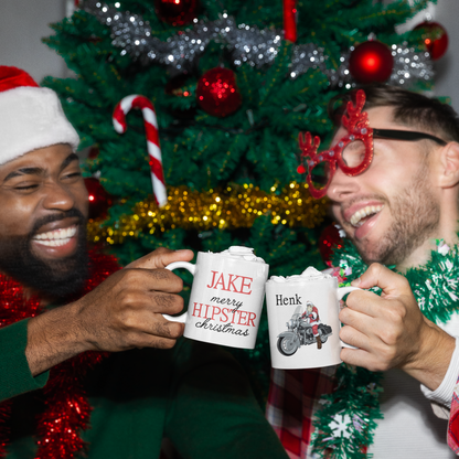 "Match my Tshirt"- Personalised Christmas Mug